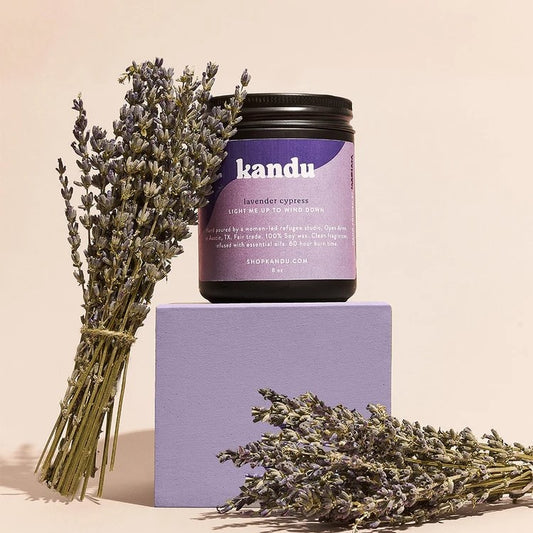 Lavender Cypress 8oz Candle