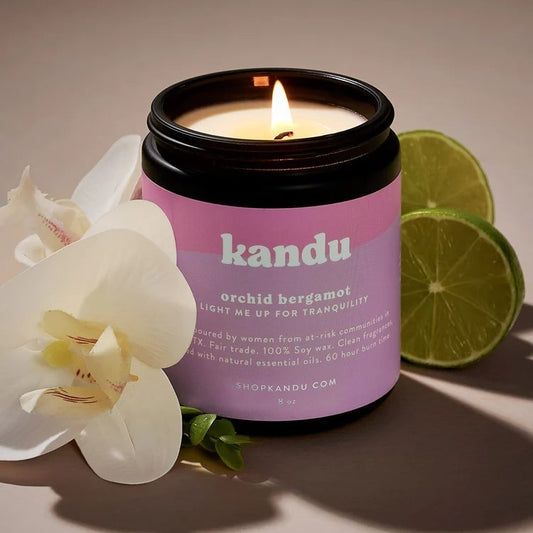 Orchid Bergamot 8oz Candle