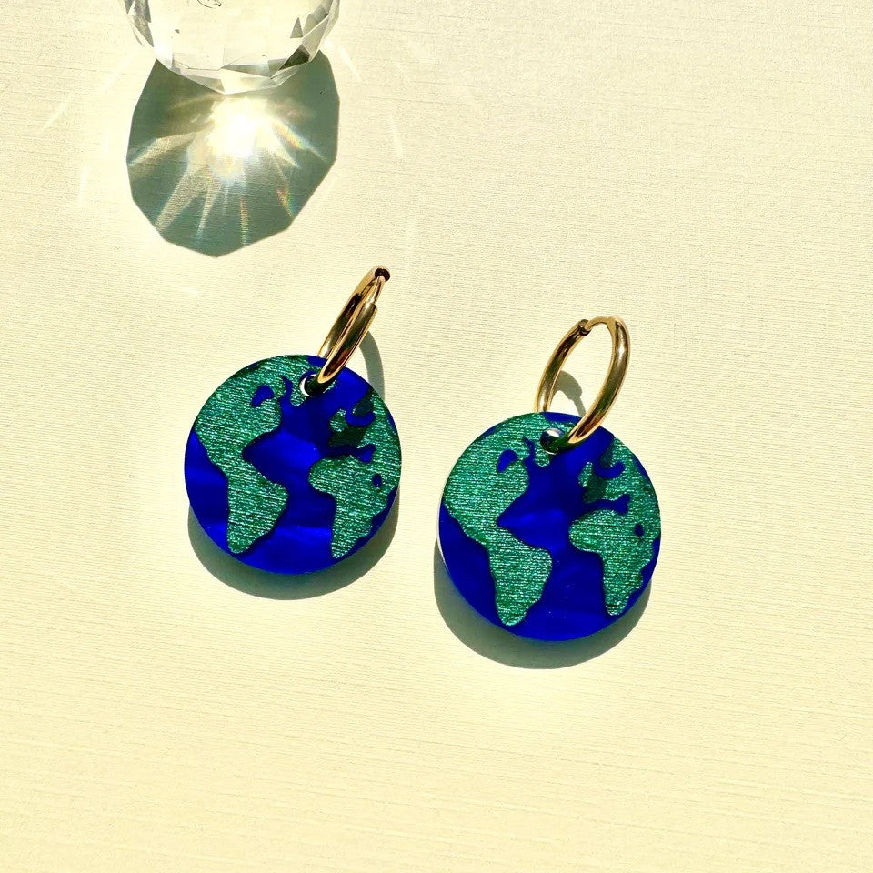 Little Earth Acrylic Earrings
