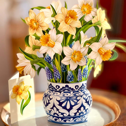 Paper Bouquet: English Daffodils