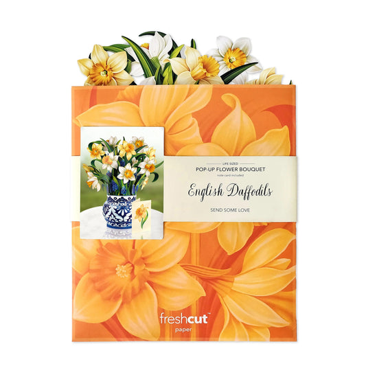 Paper Bouquet: English Daffodils