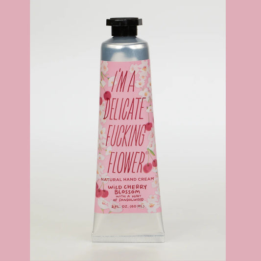 Natural Hand Cream: Wild Cherry Blossom with a hint of Sandalwood