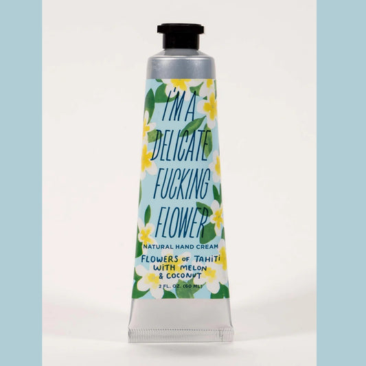 Natural Hand Cream: Flowers Of Tahiti With Melon & Coconut