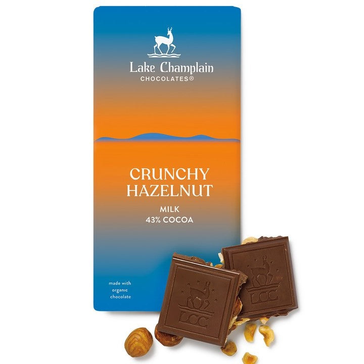 Chocolate Bar: Milk Chocolate Crunchy Hazelnut