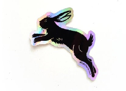 Holographic Bun Sticker