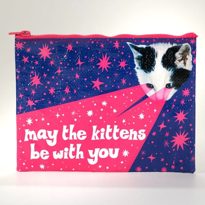 Zipper Pouch: Kittens Be With You