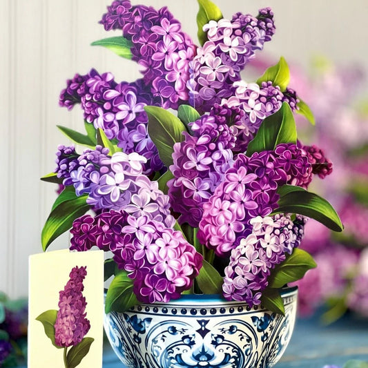 Paper Bouquet: Garden Lilacs