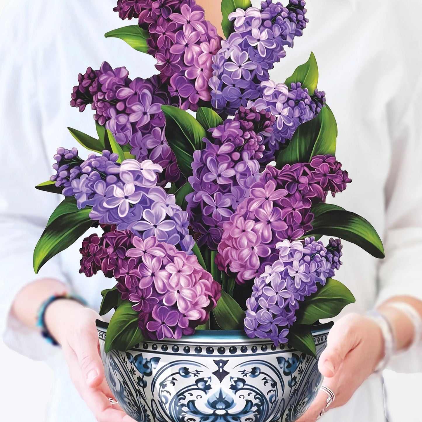 Paper Bouquet: Garden Lilacs