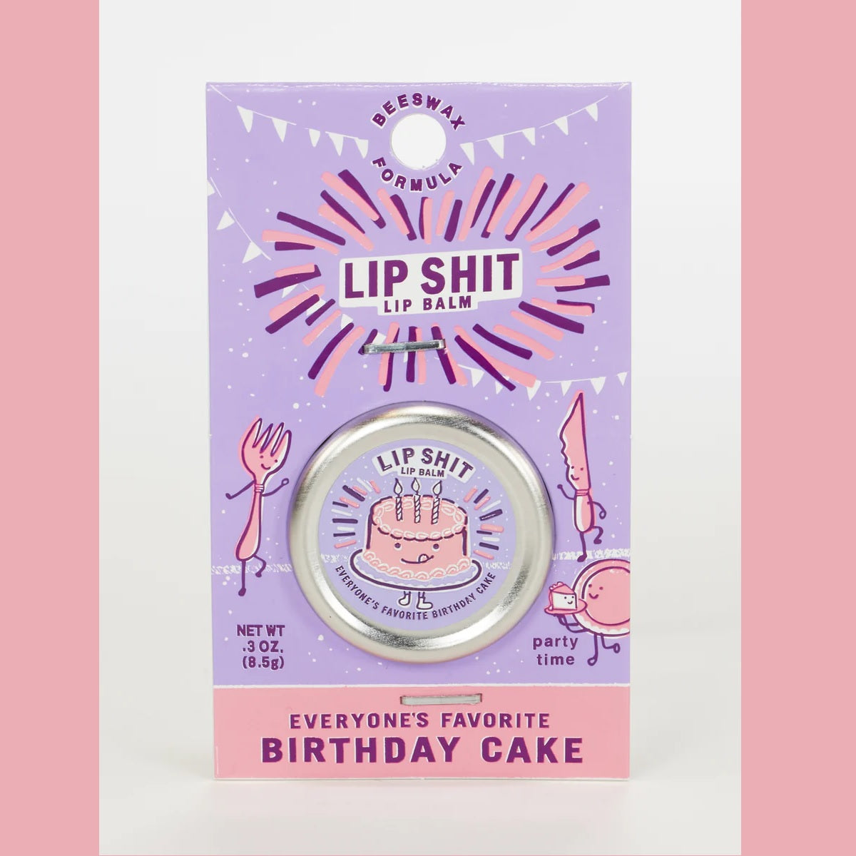 Lip Shit Lip Balm: Birthday Cake