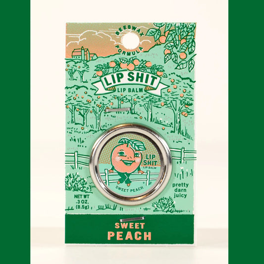 Lip Shit Lip Balm: Sweet Peach