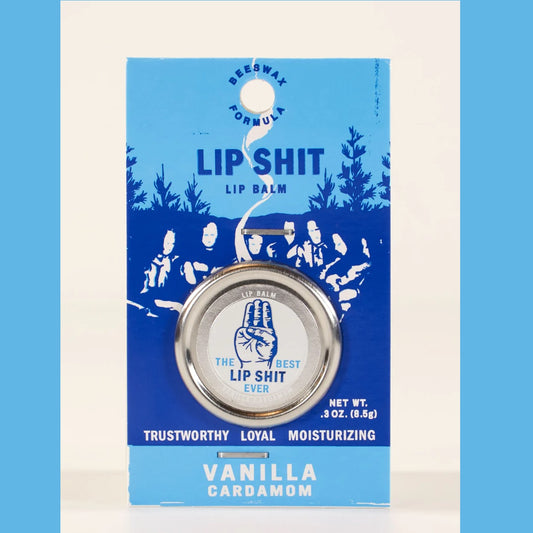 Lip Shit Lip Balm: Vanilla Cardamom