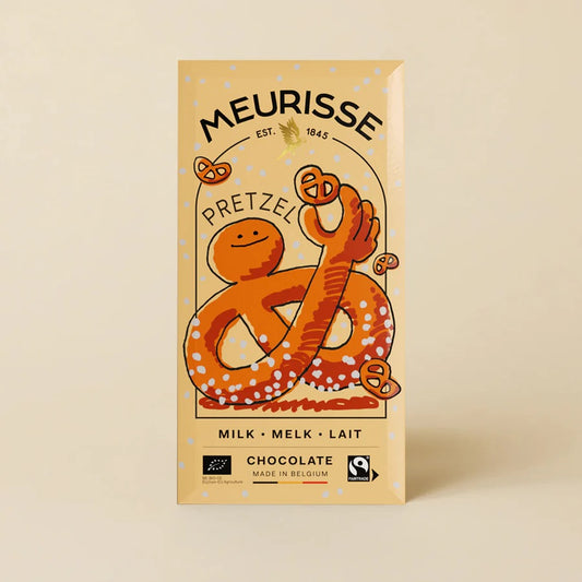 Meurisse Chocolate: Pretzel - Milk Chocolate