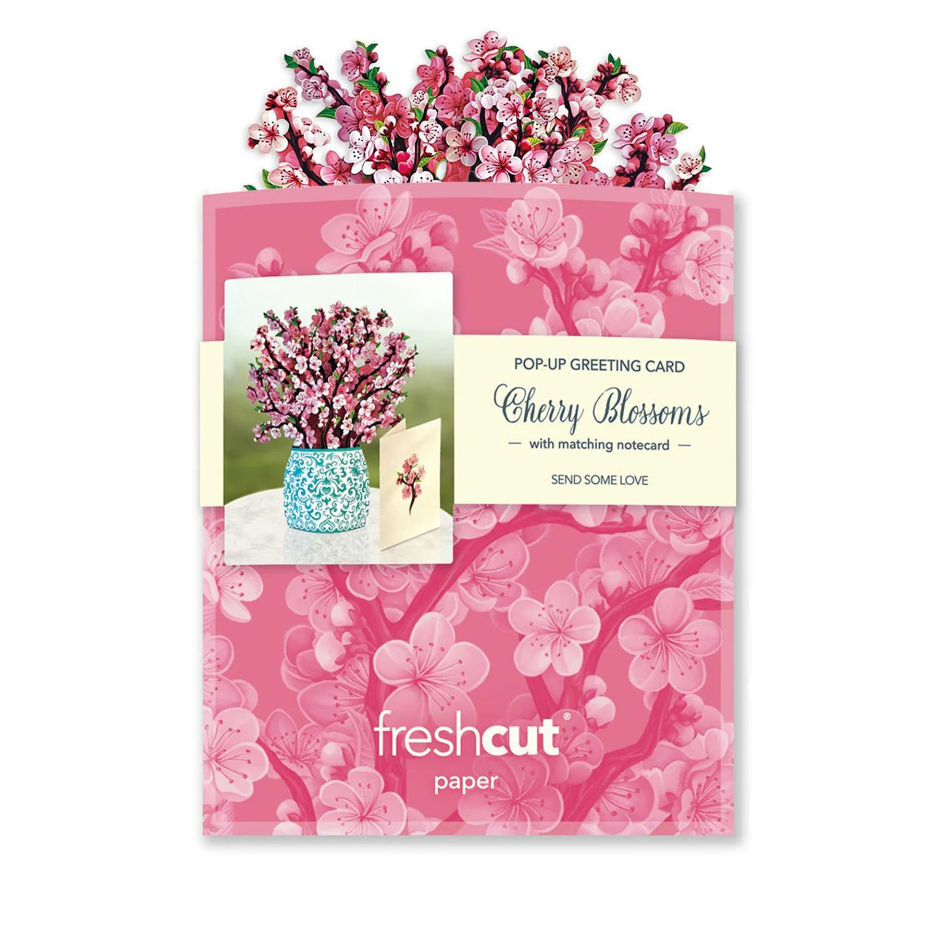 Mini Paper Bouquet: Cherry Blossom