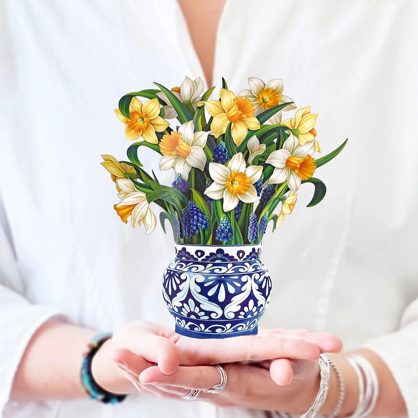 Mini Paper Bouquet: English Daffodil