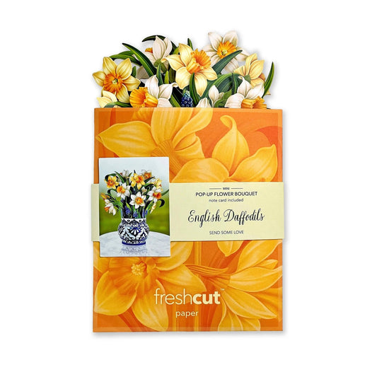 Mini Paper Bouquet: English Daffodil