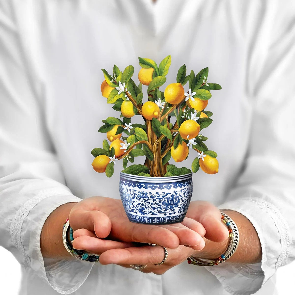 Mini Paper Bouquet: Lemon Tree