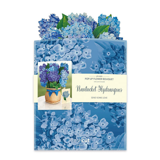 Paper Bouquet: Nantucket Hydrangeas