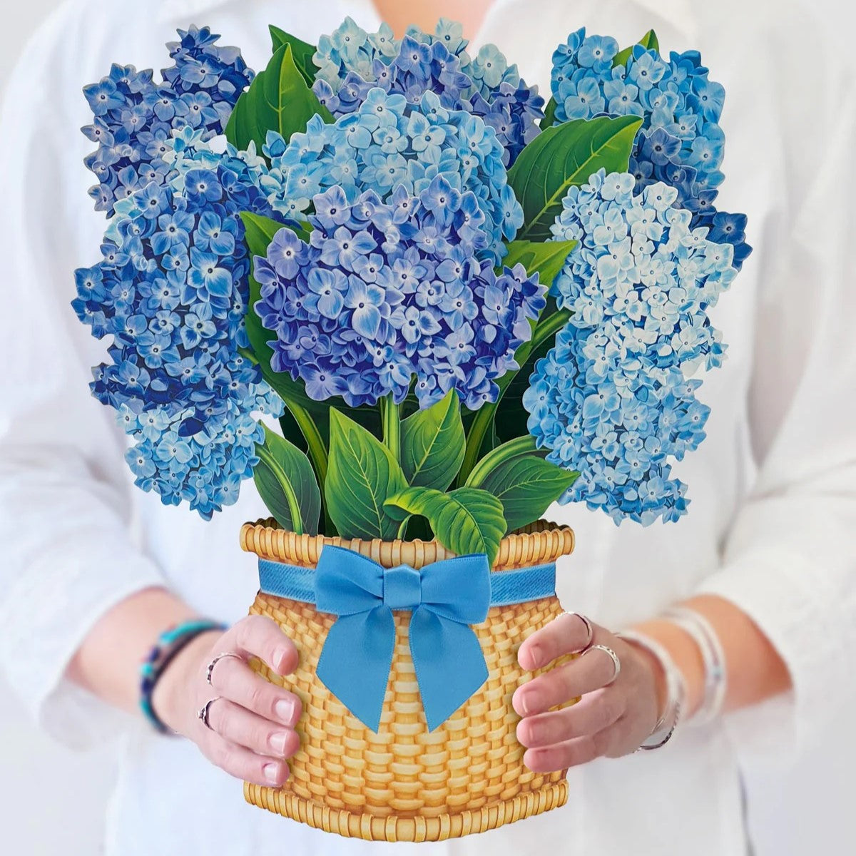 Paper Bouquet: Nantucket Hydrangeas