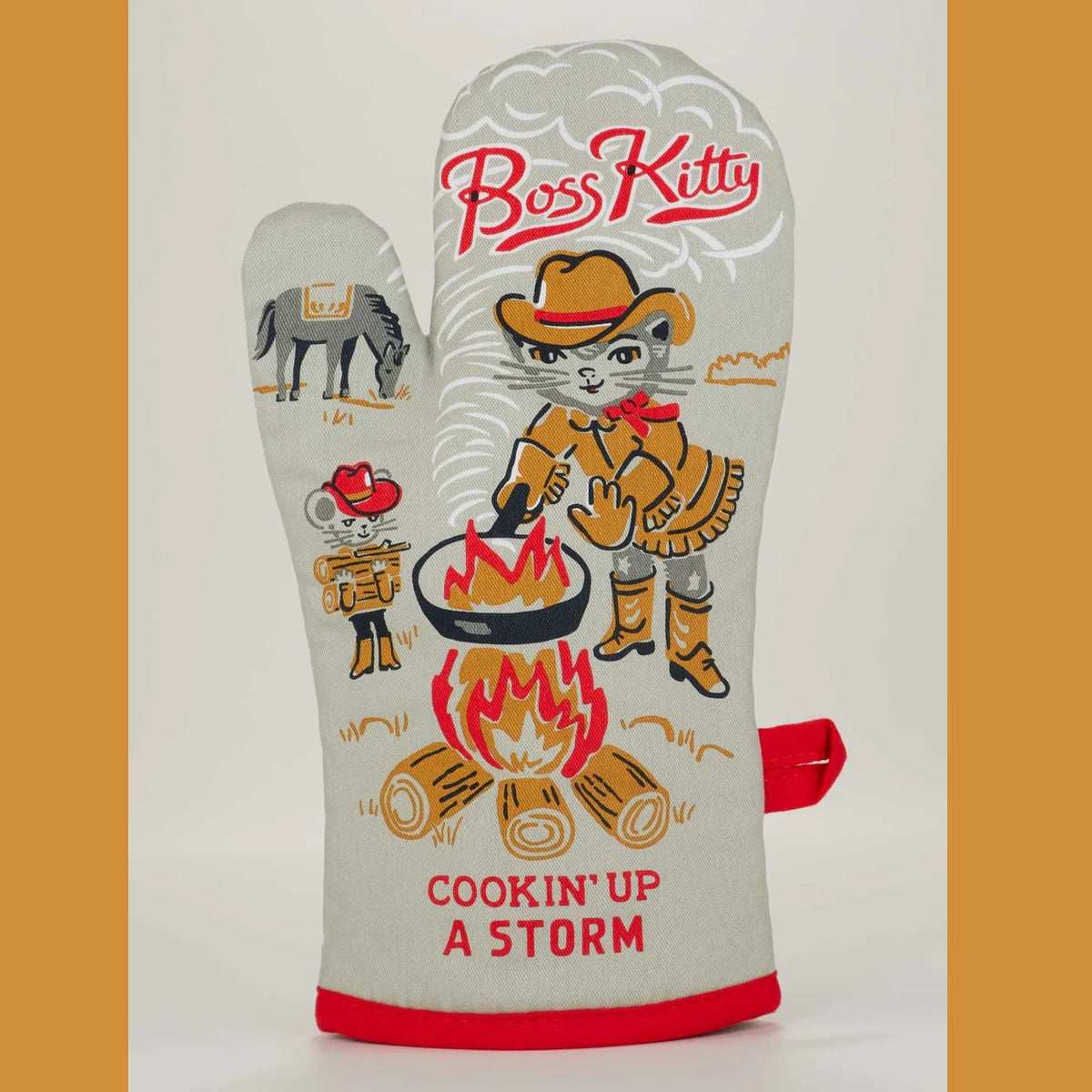 Oven Mitt: Boss Kitty