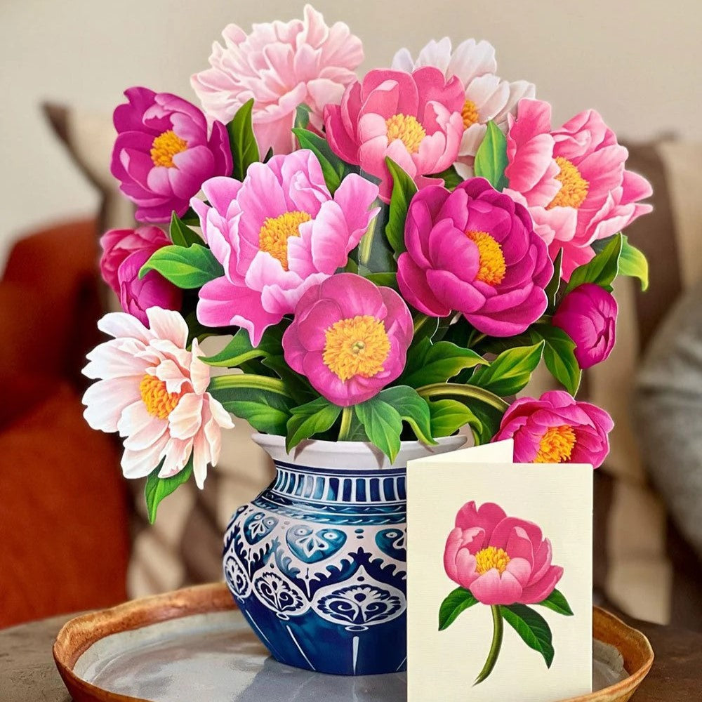 Paper Bouquet: Peony Paradise