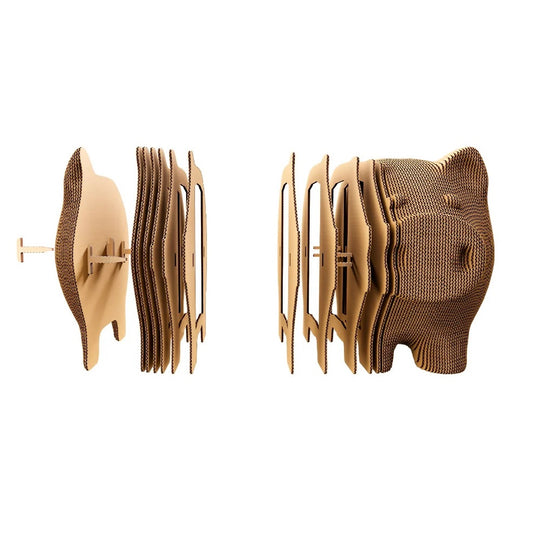 Piggy Money Bank Cartonic 3D Cardboard Puzzle