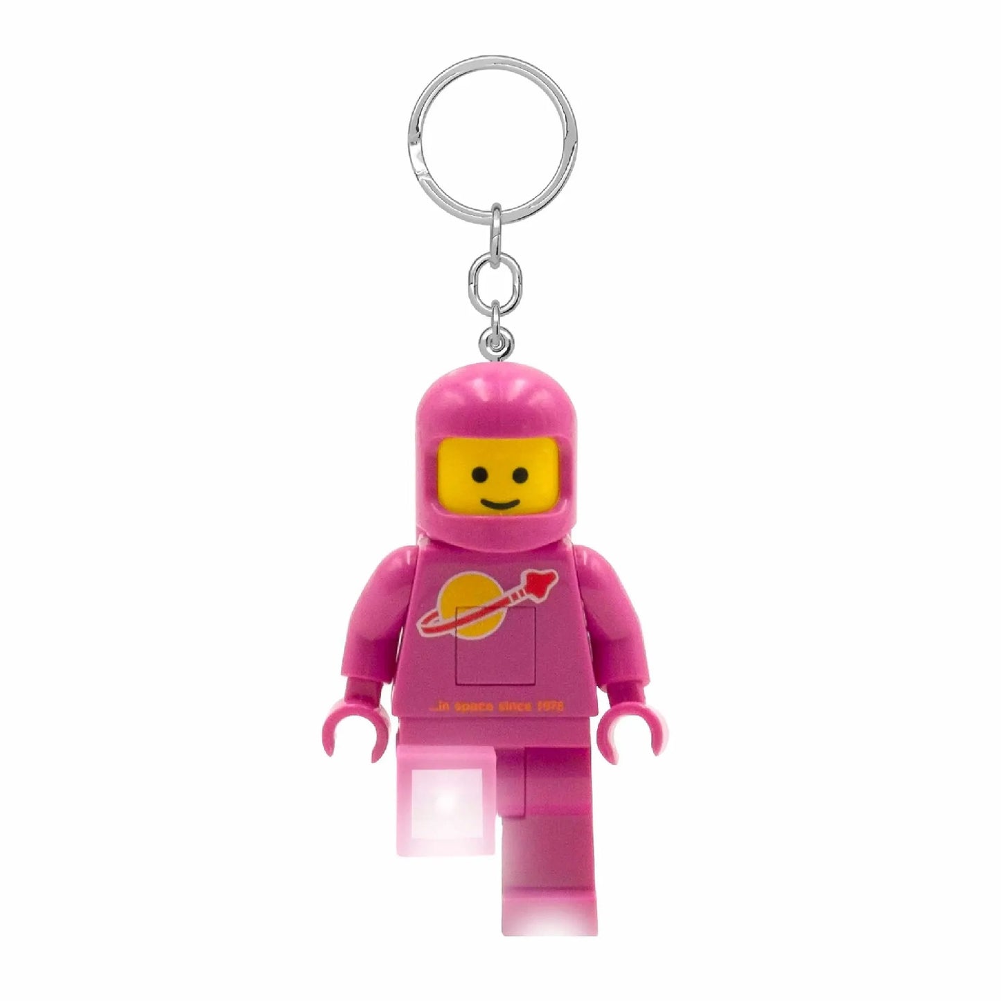 LEGO Minifigures Keychain Light: Pink Spaceman