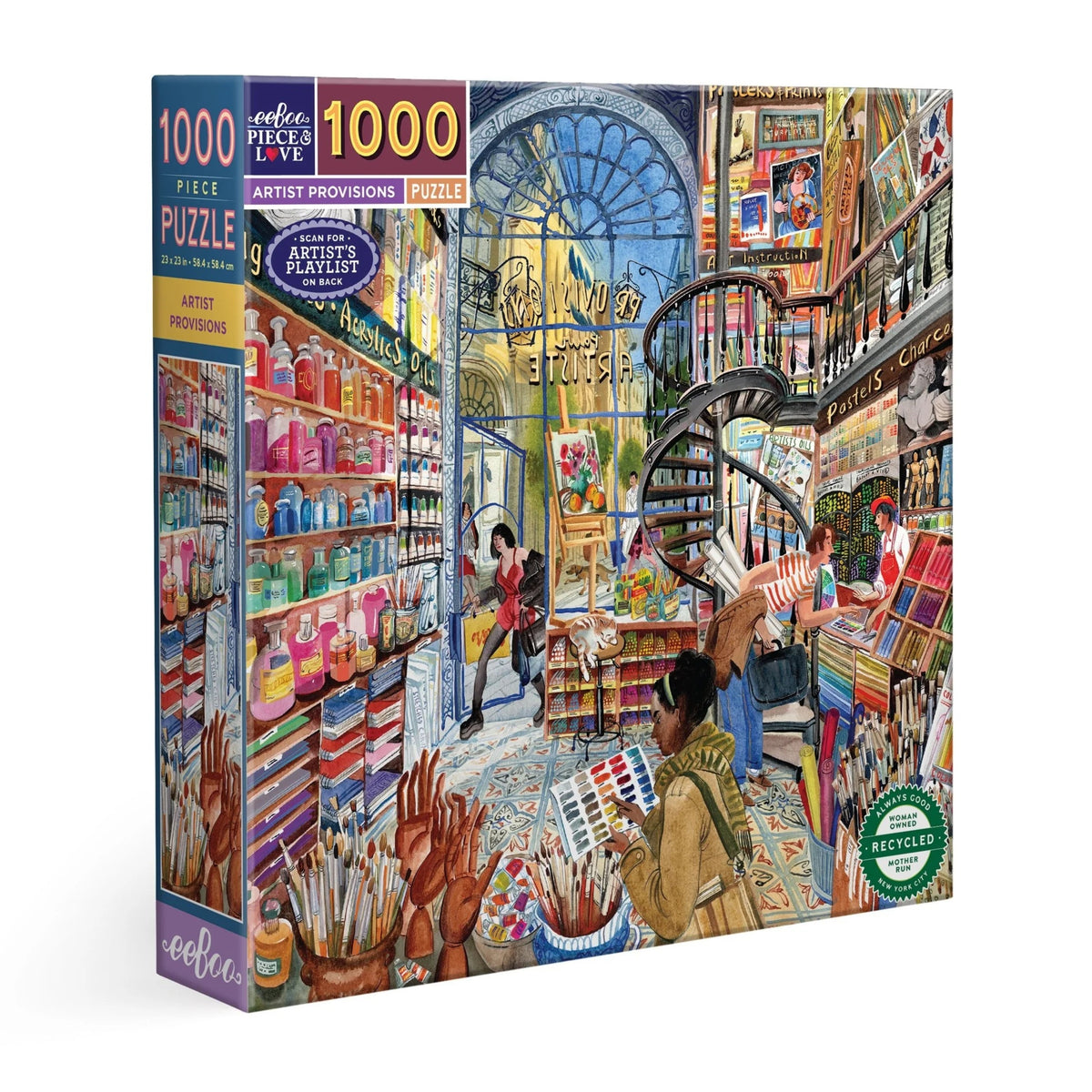 1000 Piece Puzzle: Artist Provisions