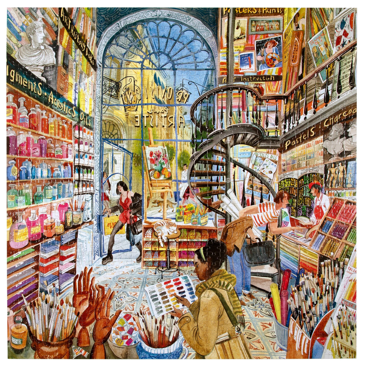1000 Piece Puzzle: Artist Provisions