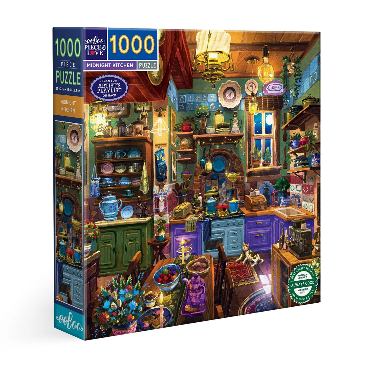 1000 Piece Puzzle: Midnight Kitchen