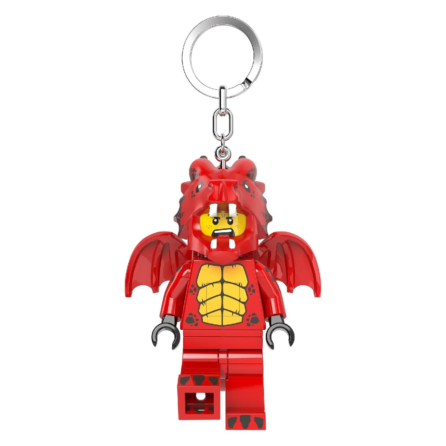 LEGO Minifigures Keychain Light: Red Dragon Suit Guy