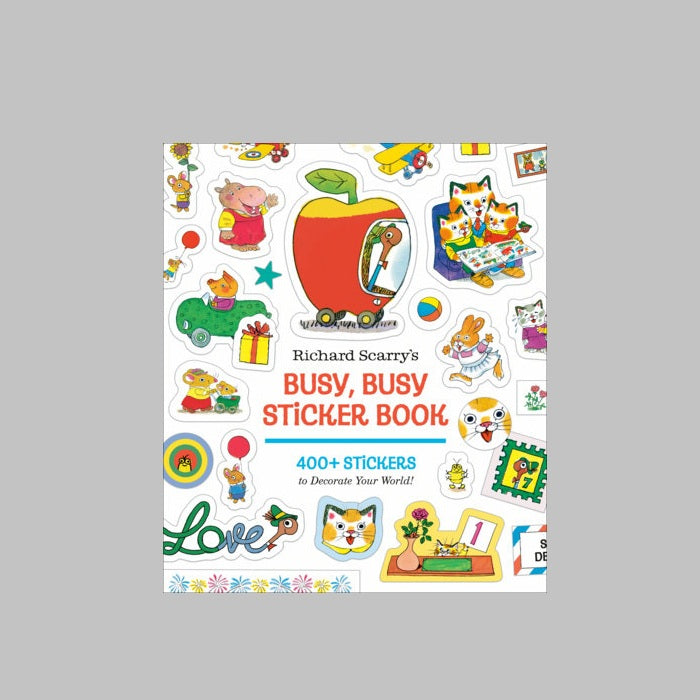 Richard Scarry's Busy, Busy Sticker Book