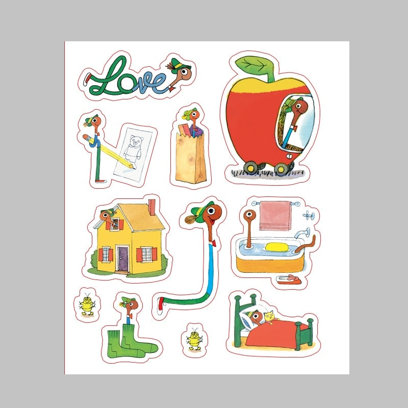Richard Scarry's Busy, Busy Sticker Book