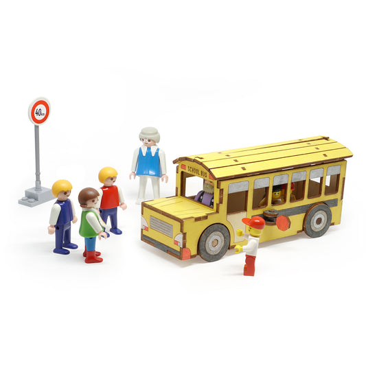 DIY Wooden School Bus