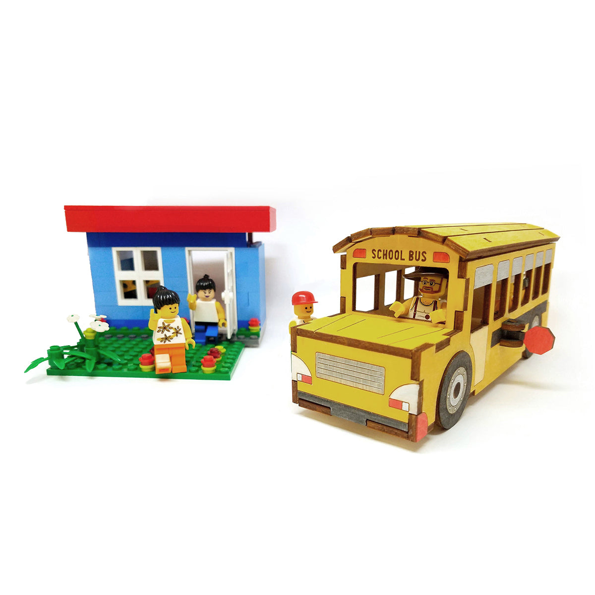 DIY Wooden School Bus