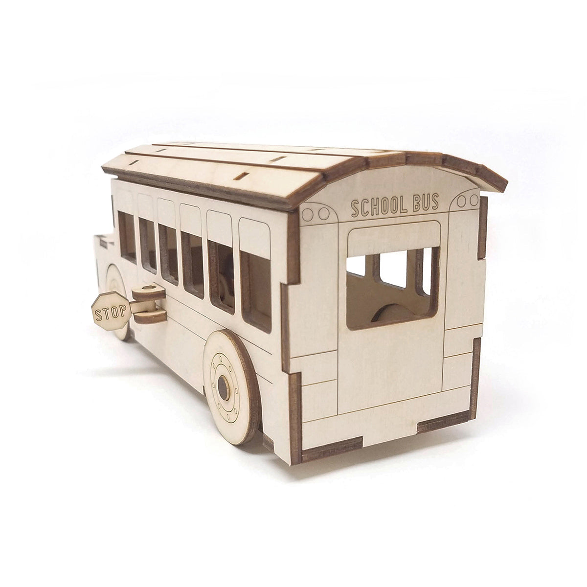 DIY Wooden School Bus