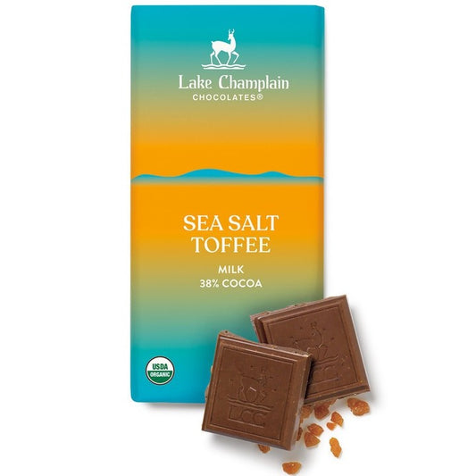 Chocolate Bar: Milk Chocolate Sea Salt Toffee