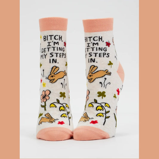 Women's Ankle Socks: Getting My Steps In