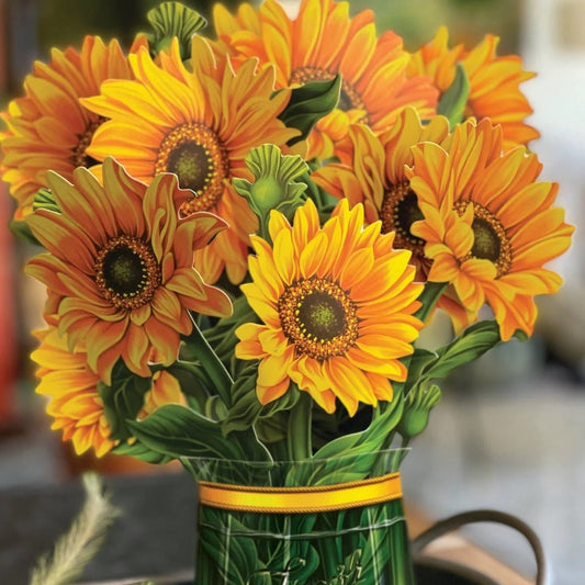 Paper Bouquet: Sunflowers