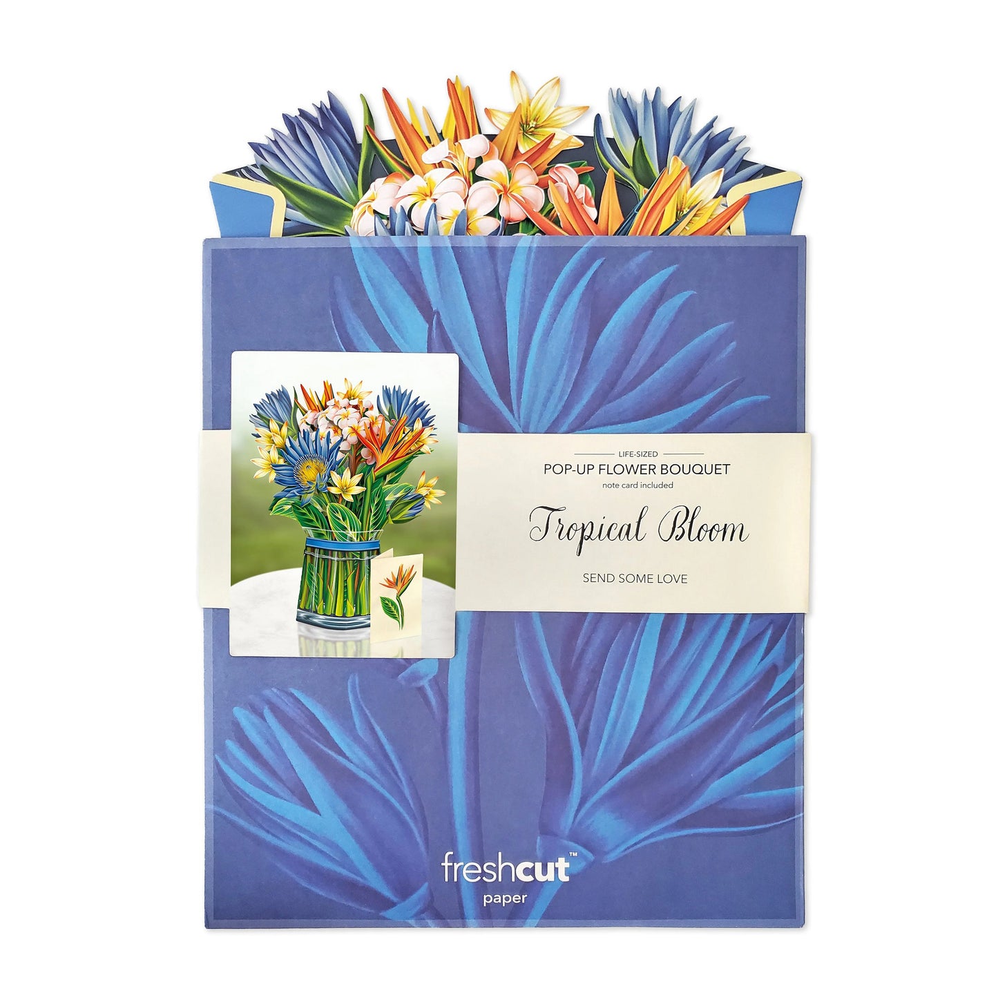 Paper Bouquet: Tropical Bloom