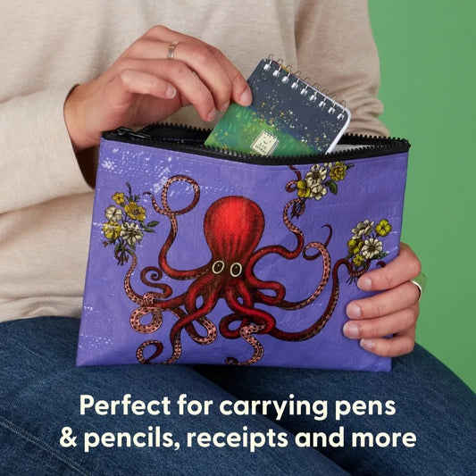 Zipper Pouch: Octopus