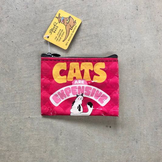 Coin Purse: Cats Are Expensive