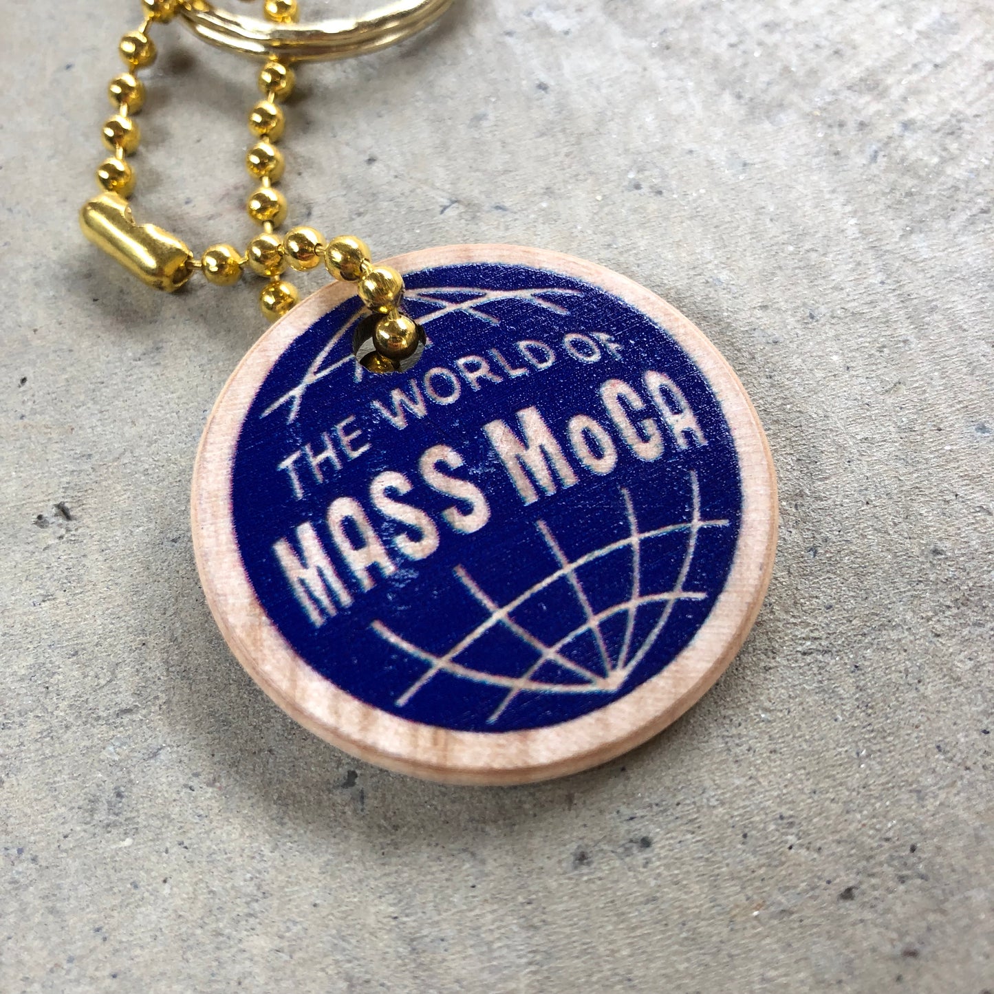 World of MASS MoCA Keychain
