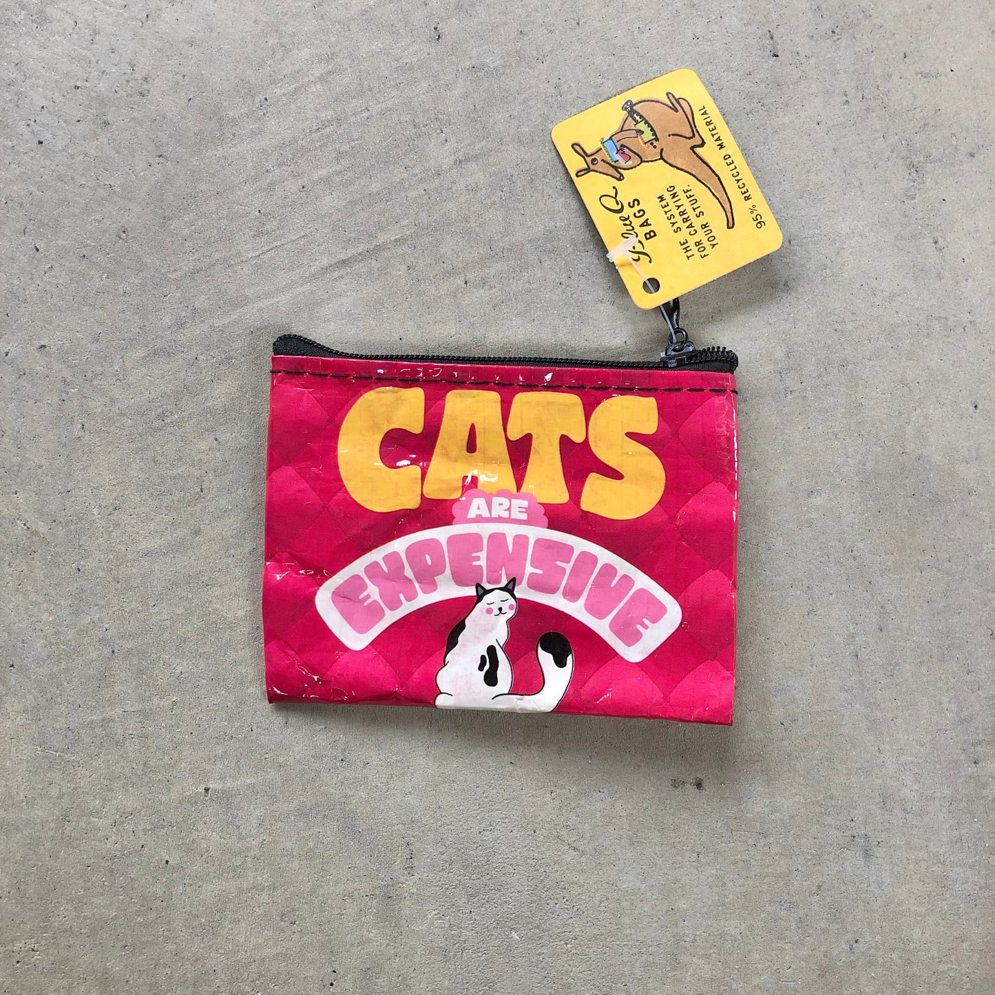 Coin Purse: Cats Are Expensive