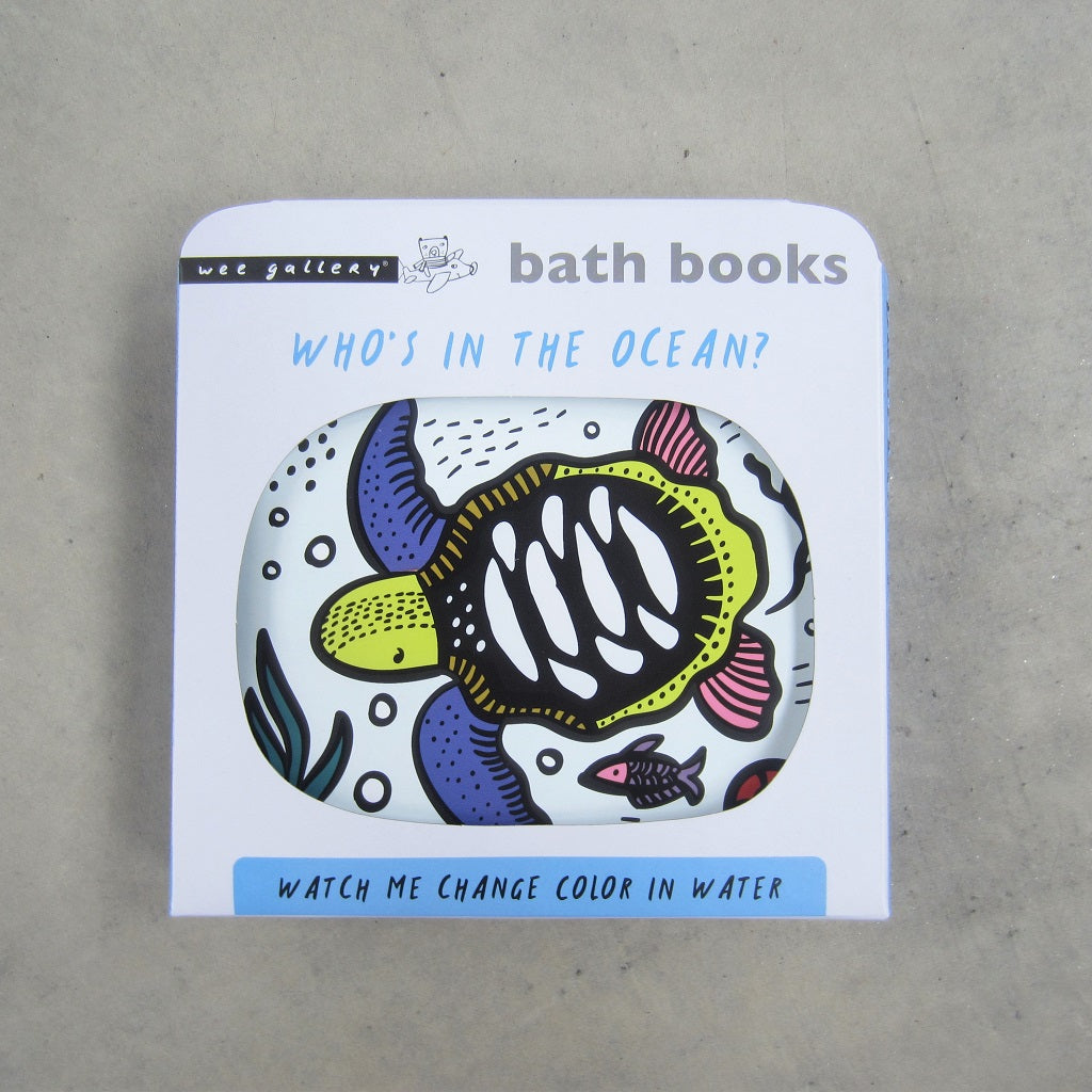 Color Me Bath Book: Who's in the Ocean?