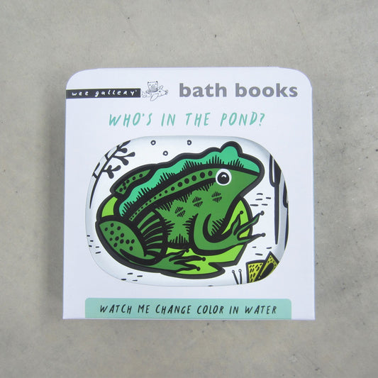 Color Me Bath Book: Who's in the Pond?