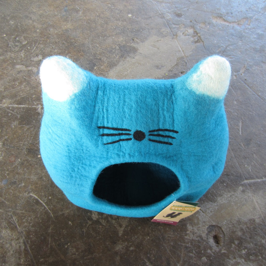 Cat Pod: Turquoise Cat