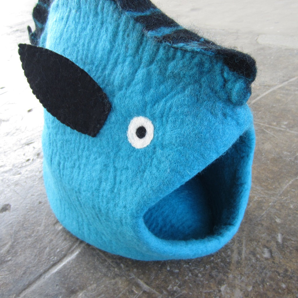 Cat Pod: Turquoise Fish