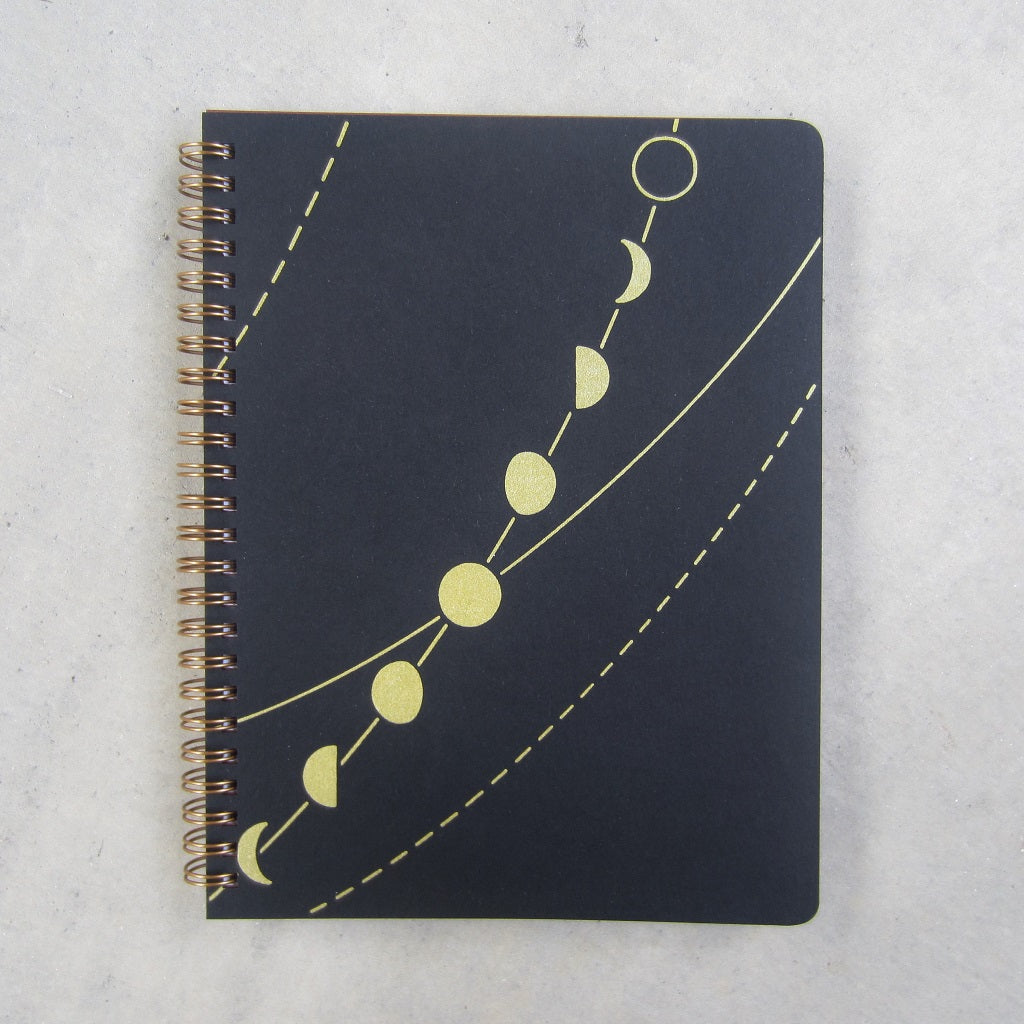 Coil Notebook: Moon Phase