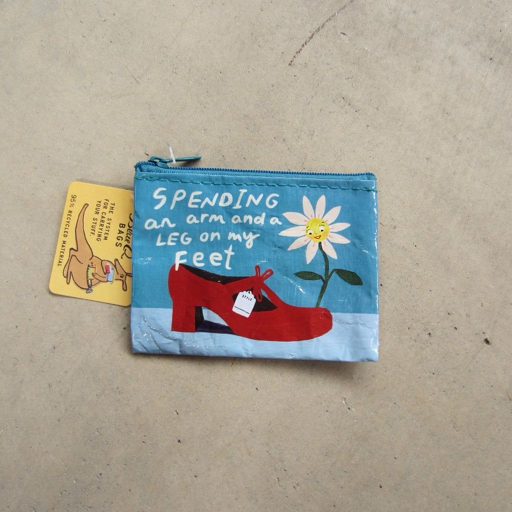 Coin Purse: Spending an Arm and a Leg On My Feet