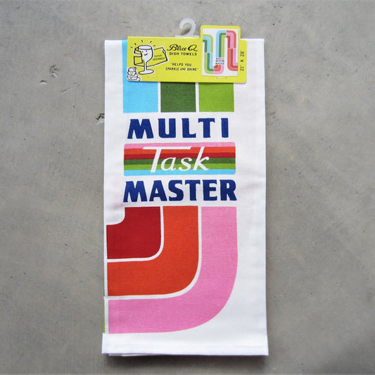 Printed Dish Towel: MultiTaskMaster